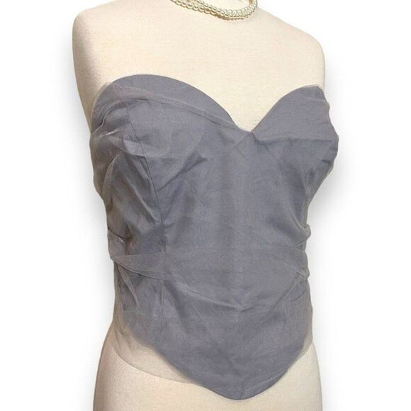 ASOS Design Corset Crop Top - Picture 1 of 7